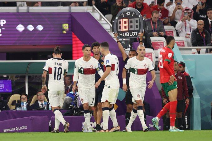 Imagen del ingreso de Cristiano Ronaldo en Portugal.