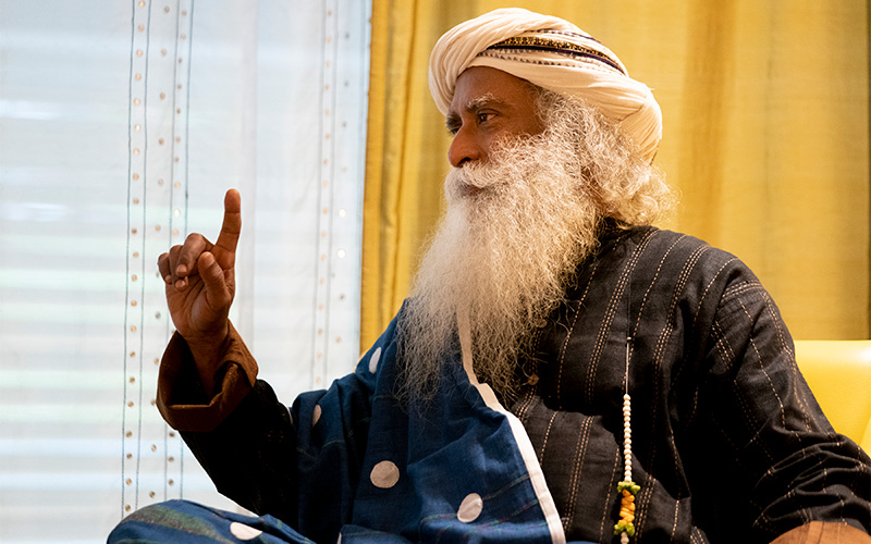 I want you to come to your senses because the next few years are going to be a charged-up time on this planet. #SadhguruQuotes