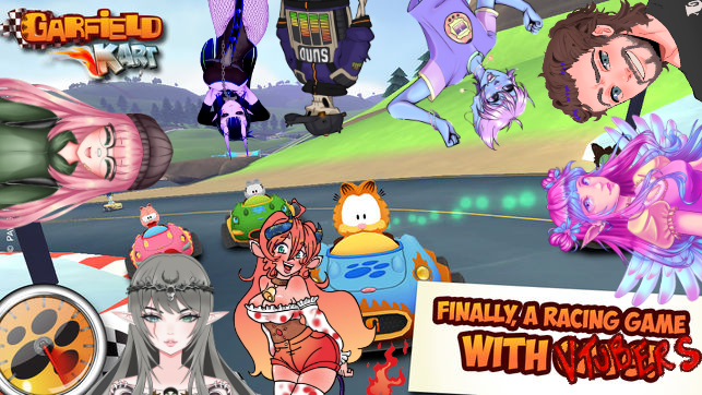 8 Vtubers competing for title of Greatest #GarfieldKart Champion. Who will you be cheering for at FormuLasagna One? Jan 7th 2023
twitch.tv/tubaguytristan

#twitch #streamer #Vtuber #Vtubers #ENVtuber #ENVtubers #VtuberEN #PNGtuber #VtuberUprising #FuriousRacing #Garfield