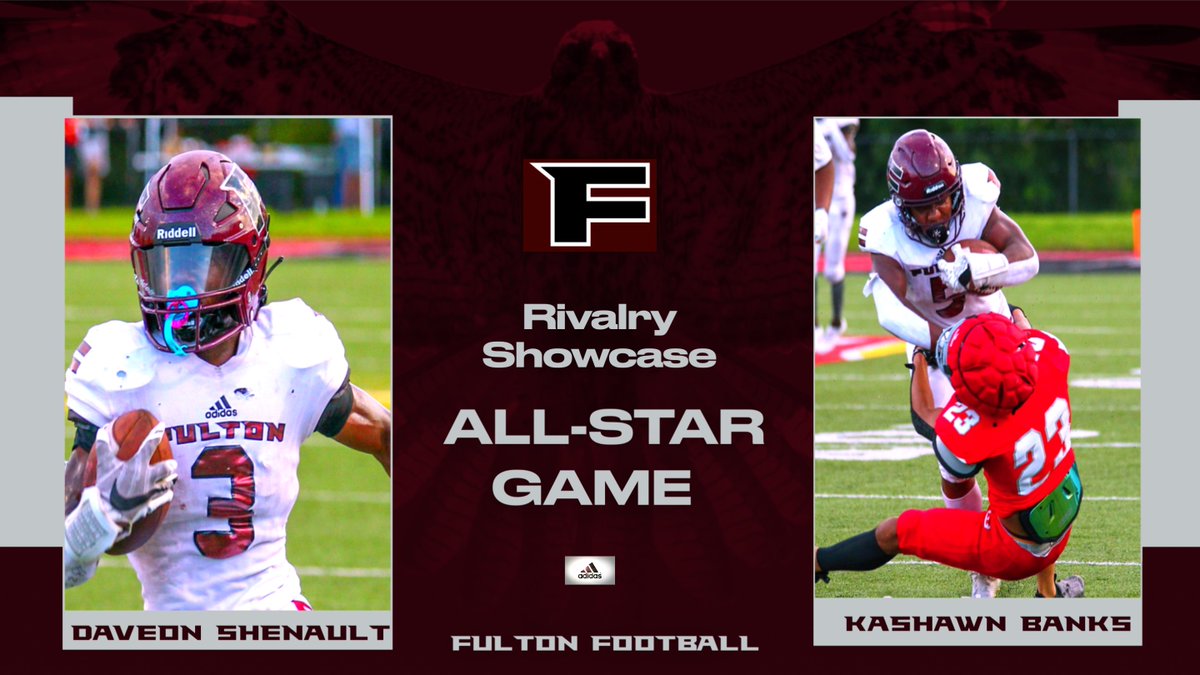 2509Broadway's tweet photo. Good Luck to @Shenaultdaveon and @Kashawnbanks as they represent @FultonFootball tonight in the Rivalry Showcase! https://t.co/DXObyCN4rC