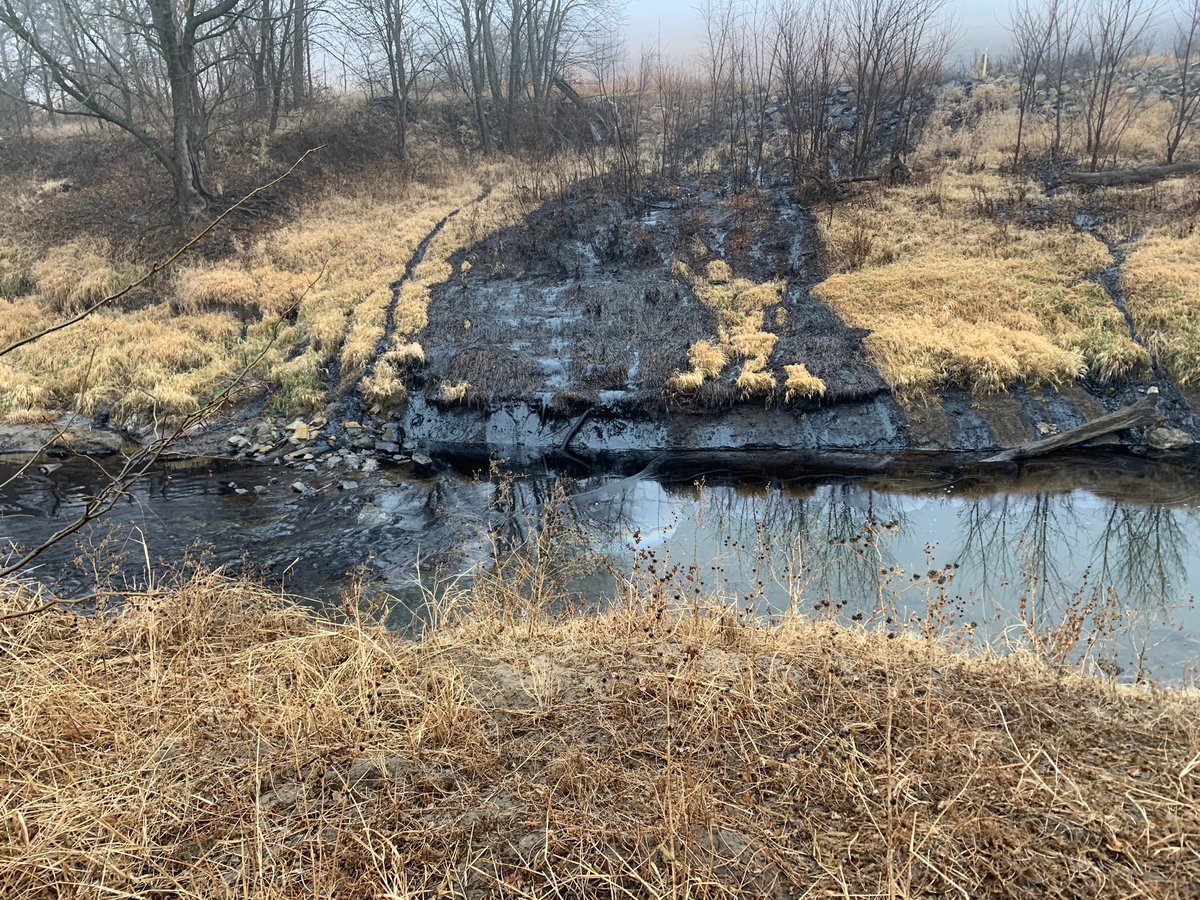 There was a Keystone oil spill this week in Kansas that's the largest for an onshore crude pipeline in over 9 years, and by far, the biggest in the history of the Keystone pipeline. This should be much bigger news.