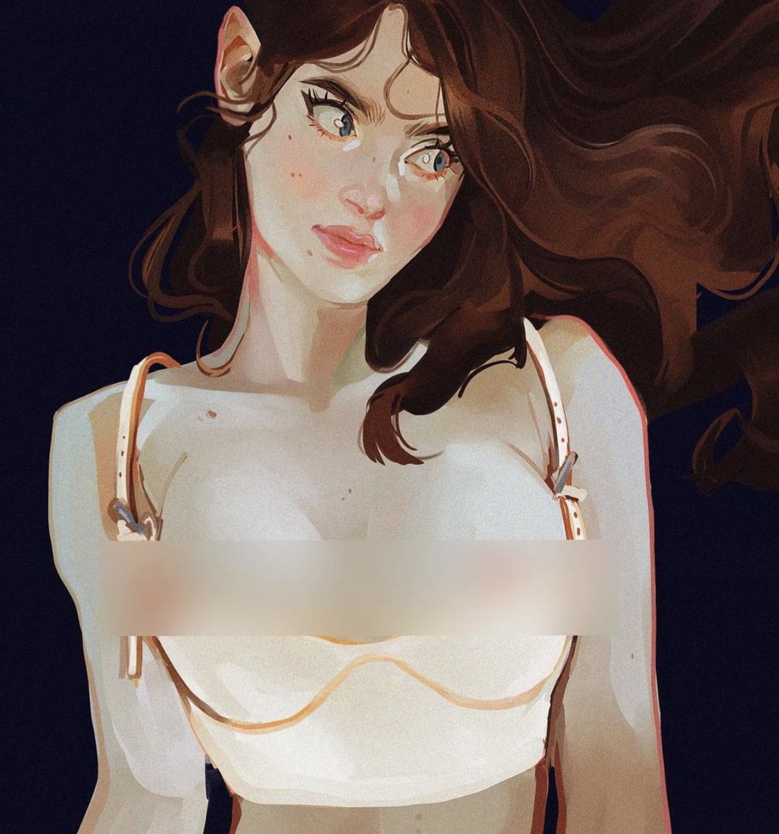 Cyarine's tweet photo. anyway my work is painted by hand with love and unintelligence ✨🥰 your support is highly appreciated every day i get to draw more! https://t.co/St5f29x7h4