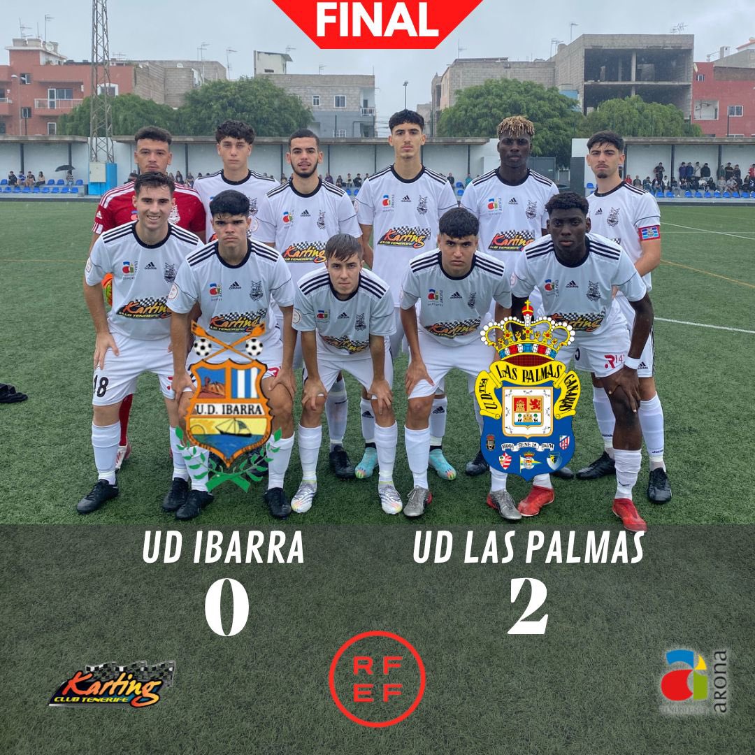 ⚽️ Final en el Dionisio 🌧️ 

📲 #VamosIbarra
 #JuvenilDH
 #ProLiga #ProLigaFutbol
 #FifTenerife #RFEF