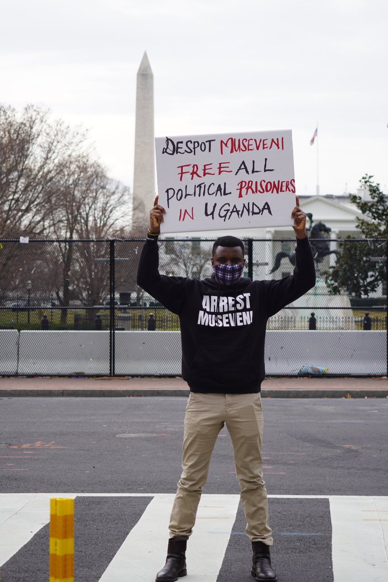 hillarytaylorvi's tweet photo. It’s #HumanRightsDay but hundreds of thousands of Ugandans are still illegally incarcerated for dissenting the ruthless military rule of despot Museveni.

#FreeAllPoliticalPrisonersInUganda 
#StandUp4HumanRights https://t.co/GjY6VgLFpC