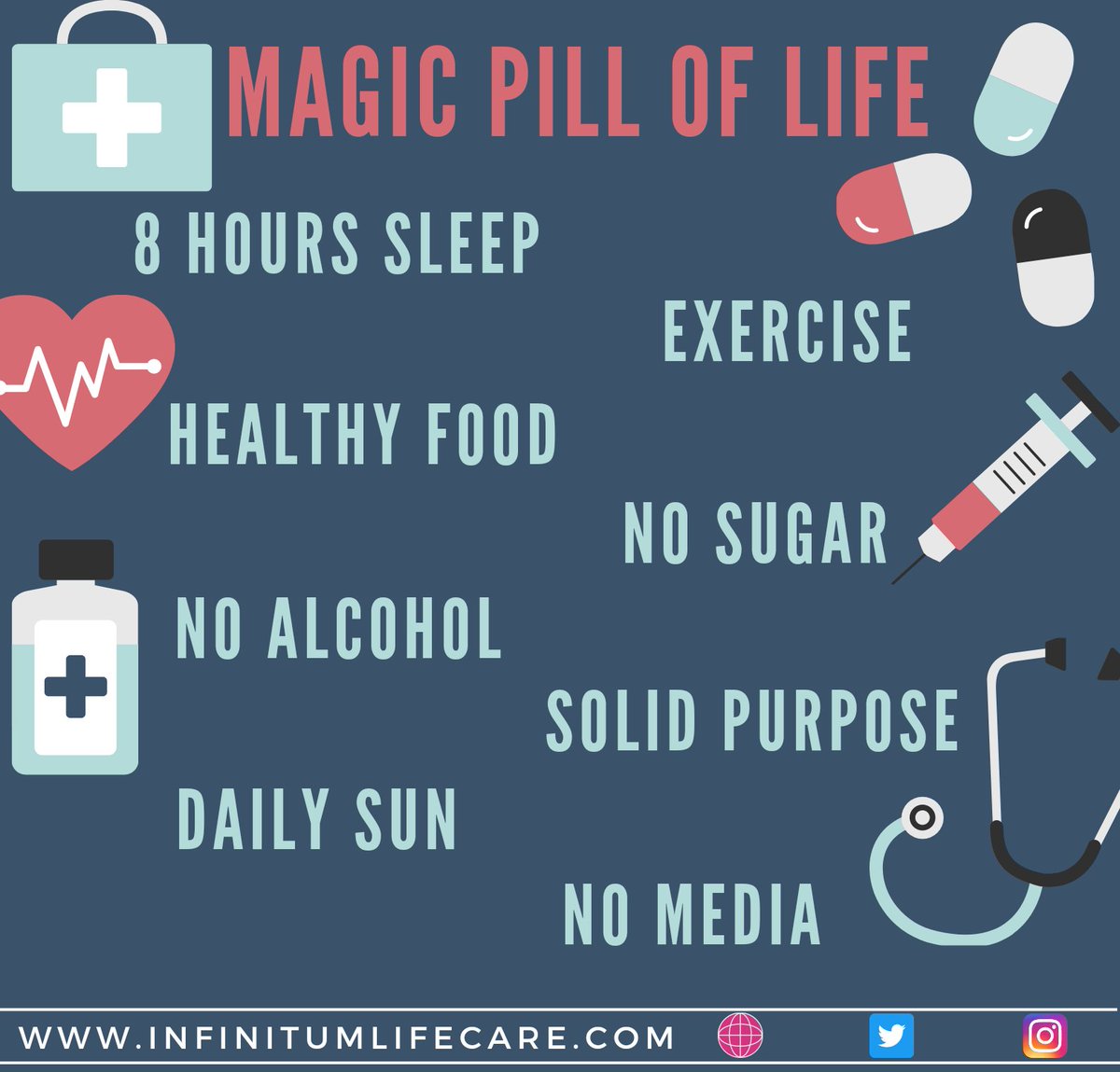 Infinitum_Life's tweet photo. Magic ♾️ pill 💊 of Life 🧬

#healthandwellness #healthawareness
#health #healthcare #healthylifestyle
#healthyliving #medicine #medical #doctor https://t.co/k6XoI96YEw