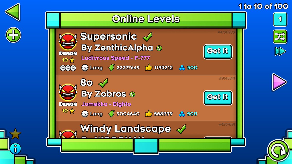 Chr8ts's tweet photo. 100th insane demon, 300th demon, and 10000th star. thanks to everyone that came along for the ride. im not stopping anytime soon <3 https://t.co/N9jKNGkDLE