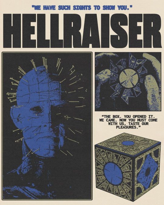 Hellraiser graphic design Sebastian Robles