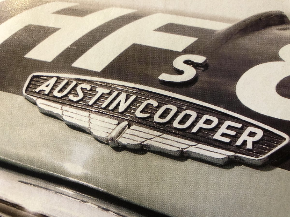 miniphernalia's tweet photo. #AustinCooper Bonnet Badge for #Mk1Mini - https://t.co/molMCXhif4 #AustinMiniCooper https://t.co/TQcqf63BRr