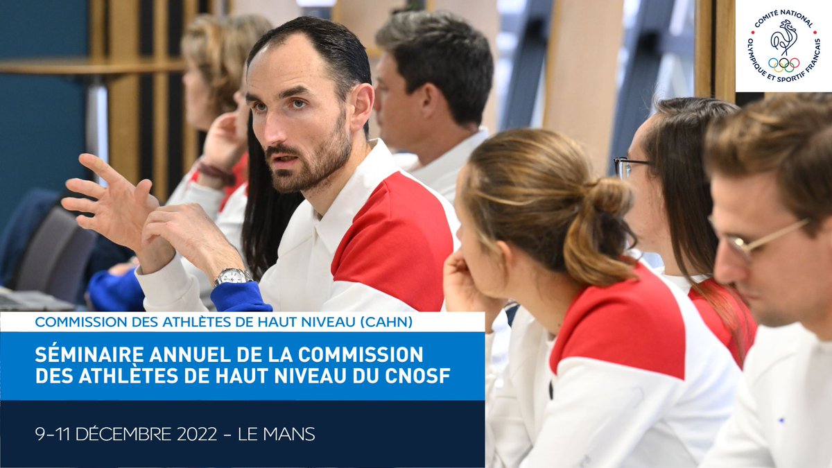 🇫🇷 Ce week-end, la Commission des athlètes de haut niveau du #CNOSF se retrouve au Mans, sur le circuit des 24h 🏎️, pour la 2e édition de son séminaire annuel ! Les membres se sont réunis autour de leurs co-présidents Astrid Guyart et Romain Girouille 🤝
#CommissionDesAthletes