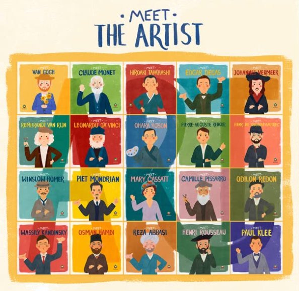 I am adding these great #books about #artists to my classroom library. If anyone would like to help, that would be fantastic and appreciated! Here is the link to my book wish list⬇️
amazon.com/hz/wishlist/ls…  Retweets help too! 💕#clearthelist #art #reading #teachertwitter