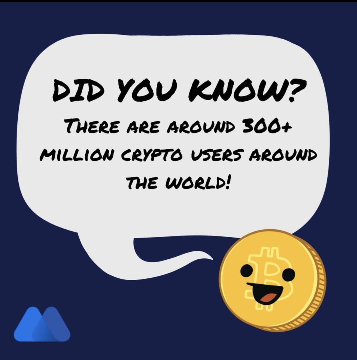 #Crypto fun fact!Proud to be one of the 300M 😎