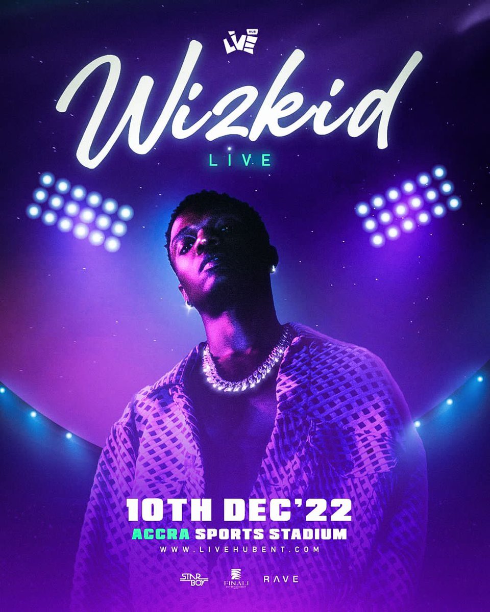 Graphicgh's tweet photo. Retweet this and hashtag #WizkidLiveAccra and #GraphicNewsPlus for a chance to win a ticket to the WIZKID Live in Accra concert tonight. Tickets will be sent via WhatsApp https://t.co/54SocfDU5G