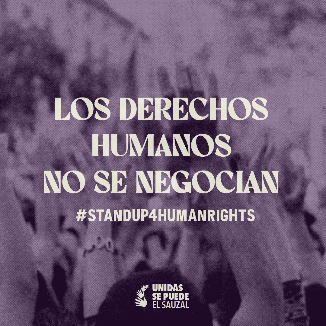Si no te posicionas estás del lado opresor. Los derechos humanos no se negocian.

👩🏿‍⚕️  📚   🏠   🏳️‍⚧️   🏳️‍🌈   ⚖️   🌍  🏳️ ♀️
#standupforhumanrights