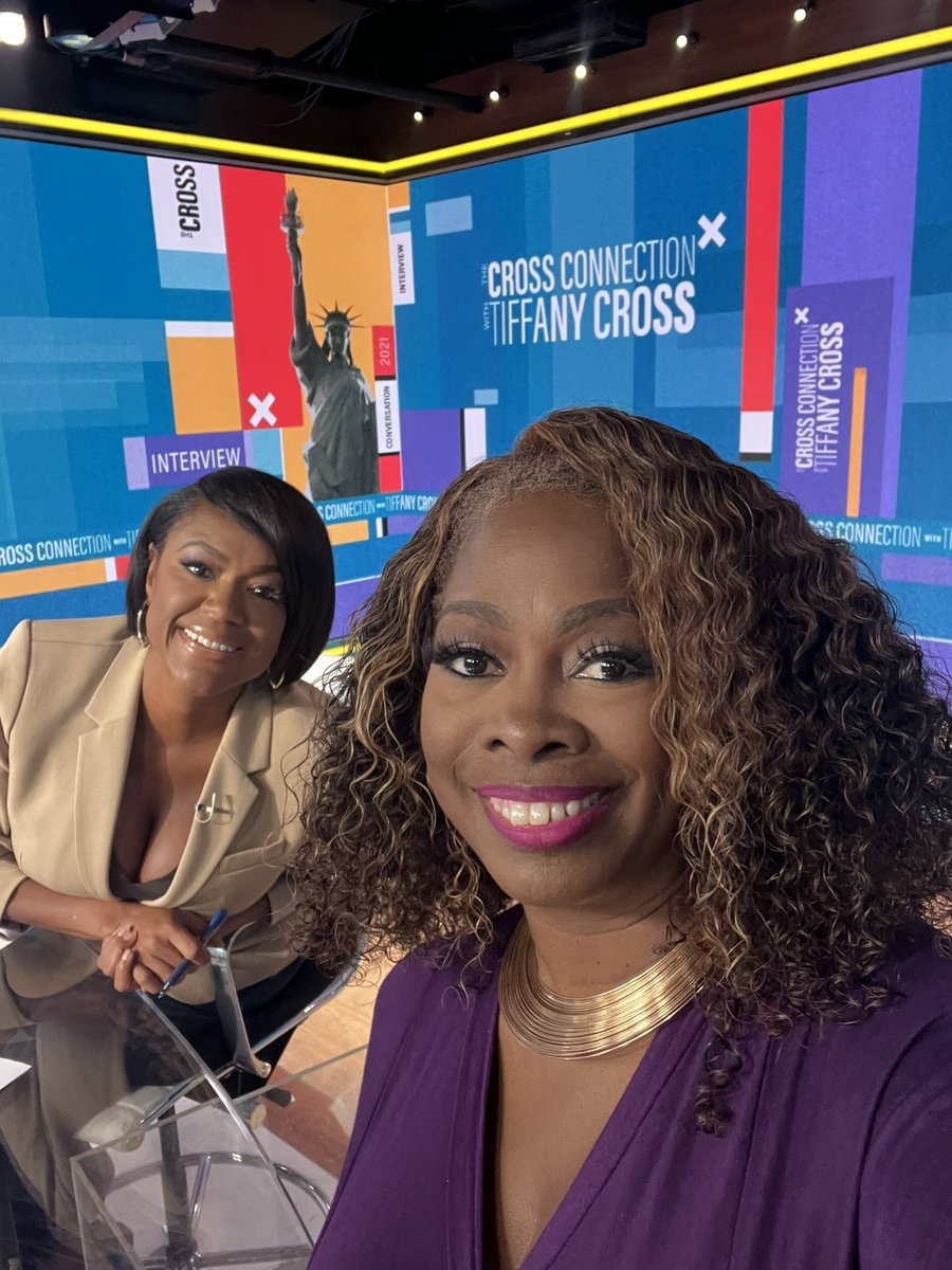 MsLaToshaBrown's tweet photo. It’s Saturday morning and I am missing  @TiffanyDCross and her brilliance on the @CrossConnection this morning. #WhereIsTiffany https://t.co/H0z1Io5X1e