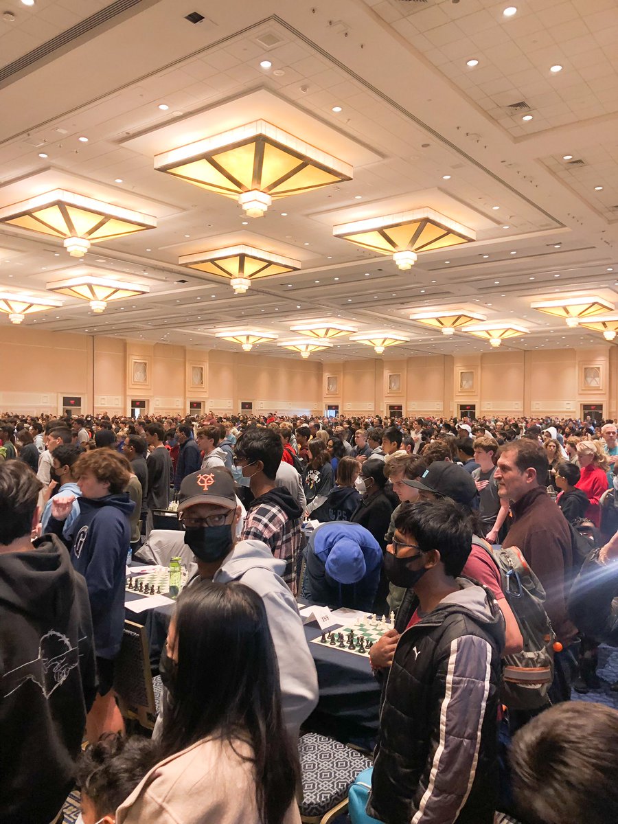 ClaribelGar_'s tweet photo. Our chess team ♟️representing @phyllisrmiller_ at National Harbor, Maryland 2022 K-12 Championships this weekend! Beyond proud! Bring the trophy 🏆 home! @SuptDotres @miamimagnets @MDCPSTitleI @MsSwainCRO @MjLewis13 #chess2think https://t.co/KCiH9apQHH