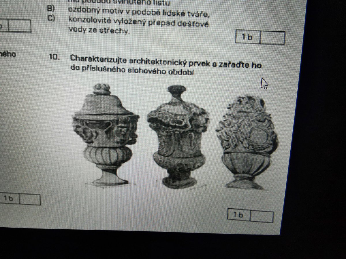 sinovkaa's tweet photo. prosím pomoc
do kterého stavebního slohu patří tyto vázy? baroko? https://t.co/TTXxzWI4mg