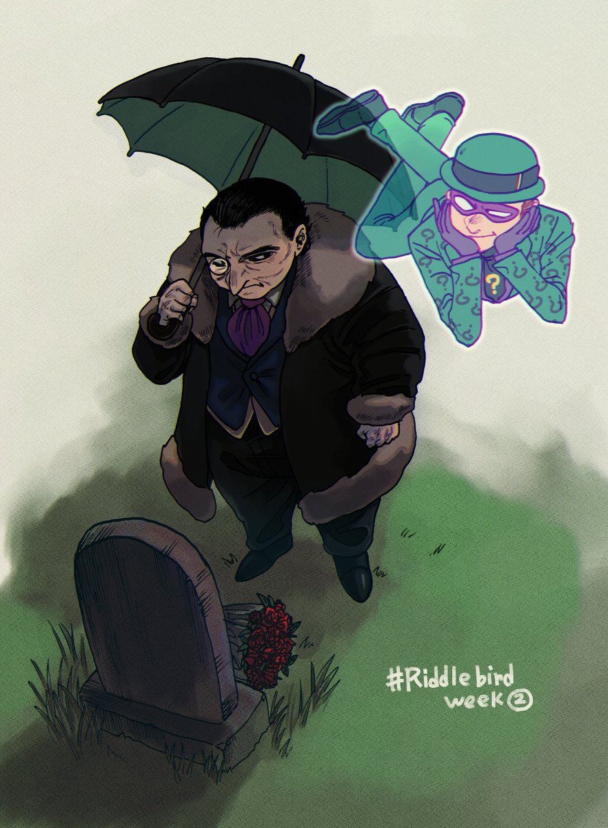 kukurubita10's tweet photo. He sees ghosts.
#riddlebirdweek 「Paranormal」 https://t.co/CXEN4biGVS