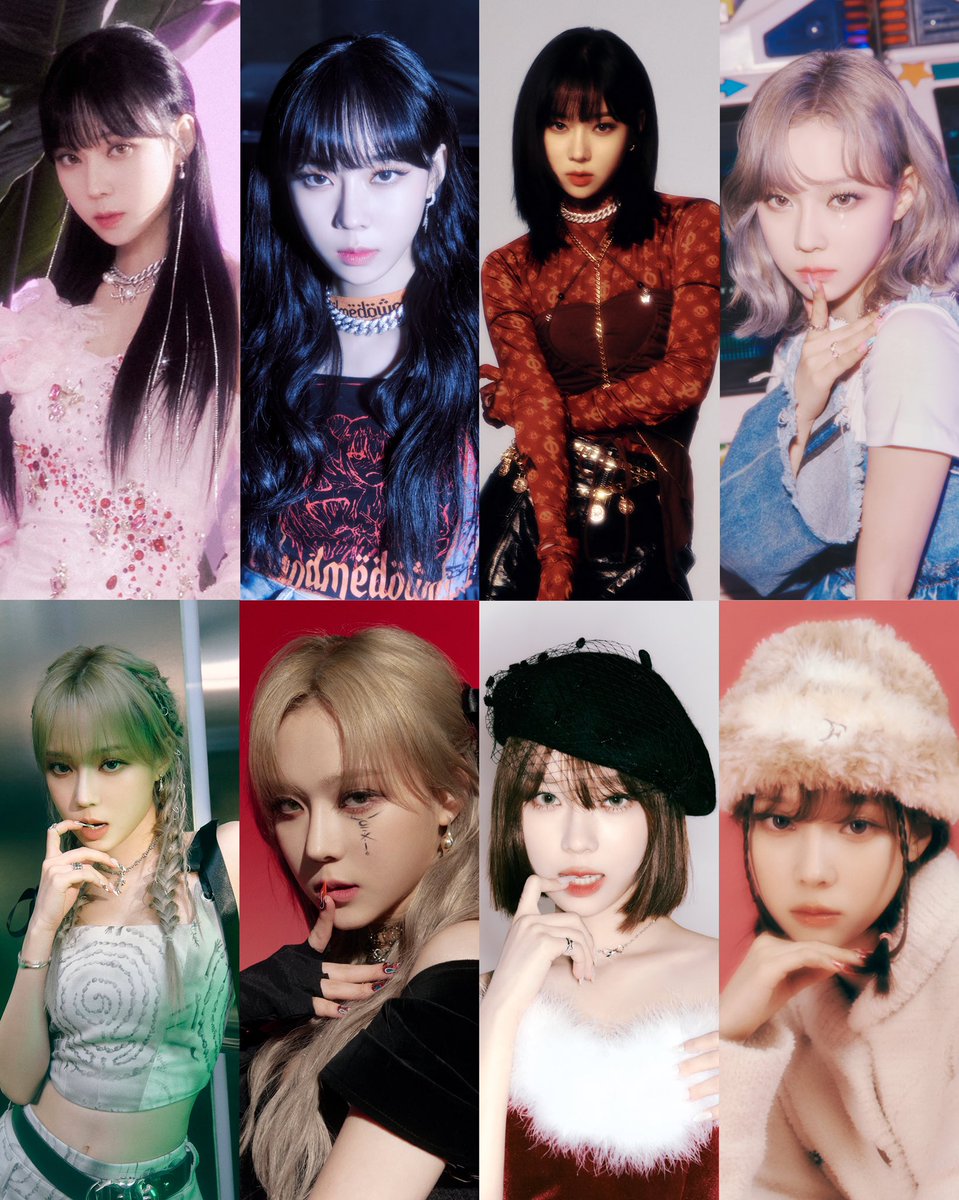 #윈터 역대 티저 컨셉 모음 .. 민정이짱 ♡