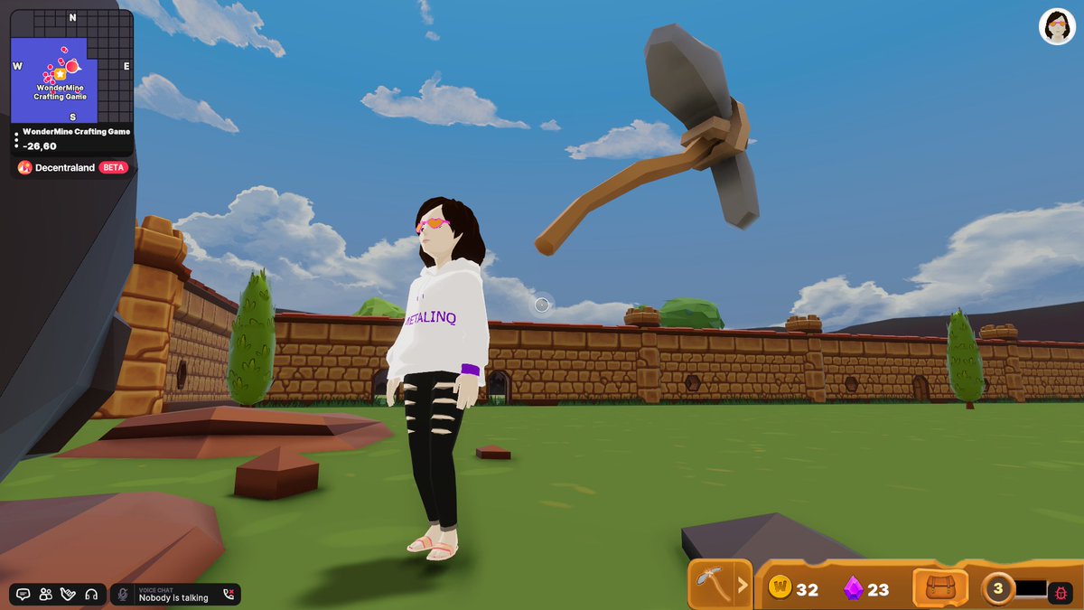 GoddessHyliaa's tweet photo. Mining away...
@MetaLinqio
@WonderZoneGames
@decentraland
#nft #wearables #metaverse #metalinq #decentraland #wonderzone #gaming https://t.co/VENcK13SN7