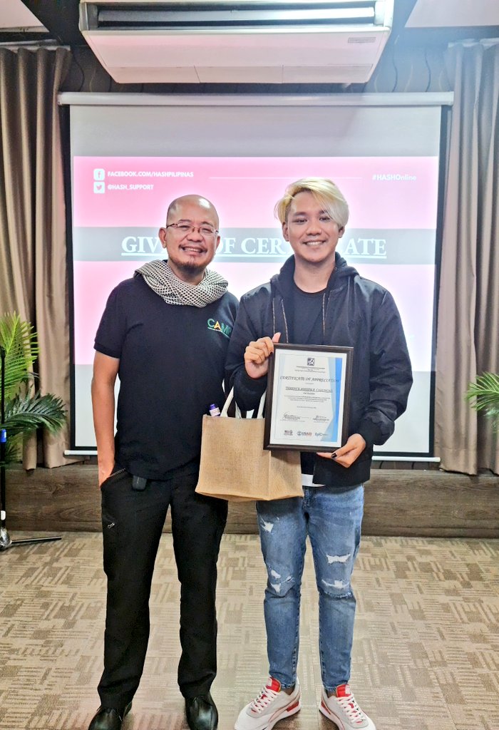 Tiger_POZ's tweet photo. Walang sawa akong magbibigay ng serbisyo para sa kinabukasan ng mga Pilipinong PLHIV. PARA SA ADBOKASIYA!!! π
Maraming salamat muli sa mga nagbigay ng pagkakataon! πβ€οΈπ₯°
#CBSTraining
#ForTheAdvocacy
#ForTheFilipinoPLHIV https://t.co/mwxbRD5f8X