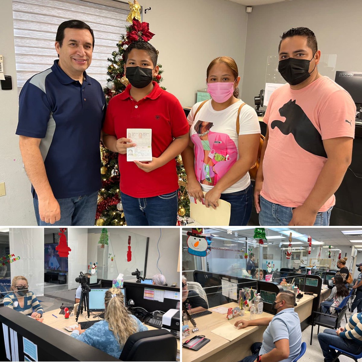 Consulmex Laredo (@consulmexlaredo) on Twitter photo En <a href="/consulmexlaredo/">Consulmex Laredo</a> nos sumamos desde temprano ☀️ a la última #JornadaSabatina Nacional del 2022, de la de #RedConsular <a href="/SRE_mx/">Relaciones Exteriores</a> 🇲🇽 en beneficio de nuestros connacionales.
Gracias equipo #Laredo que lo hace posible, coordinados hoy por Cónsul <a href="/AlcalaSM/">Martín Alcalá</a>. En <a href="/consulmexlaredo/">Consulmex Laredo</a> nos sumamos desde temprano ☀️ a la última #JornadaSabatina Nacional del 2022, de la de #RedConsular <a href="/SRE_mx/">Relaciones Exteriores</a> 🇲🇽 en beneficio de nuestros connacionales.
Gracias equipo #Laredo que lo hace posible, coordinados hoy por Cónsul <a href="/AlcalaSM/">Martín Alcalá</a>.