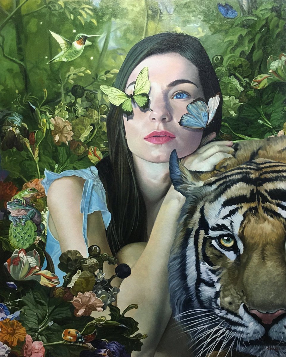 castle_win's tweet photo. Title: The Guardian
Medium: Oil
Size: 24x30in.
Yr.: 2022

#comtemporaryart #oilpaintings
#realismart #artgallery https://t.co/19zRRAjseJ