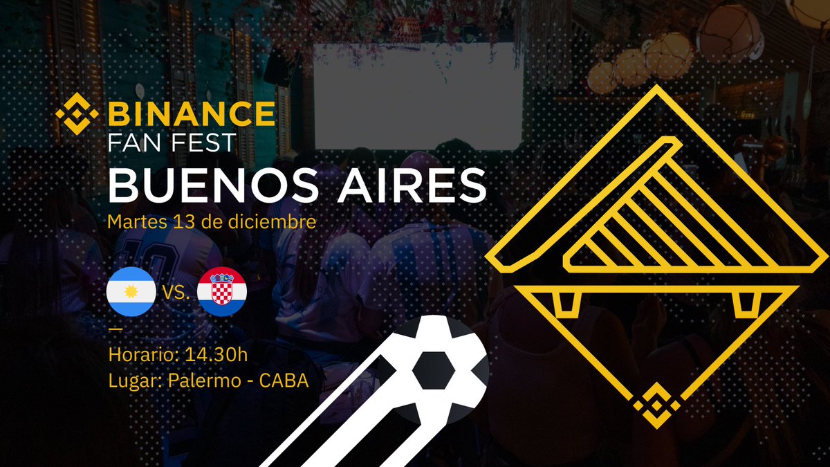 🙌 Ahora más que nunca, todos juntos a alentar a @argentina en #BinanceFanFest 🇦🇷.

Participar por entradas, es muy fácil:

🔸 Seguinos en redes
🔸 Poné Me Gusta y citá la publicación usando #BinanceFanFest
🔸 Completá el formulario 👉 forms.gle/kZ4kHfcunYZLoM…

#VamosArgentina