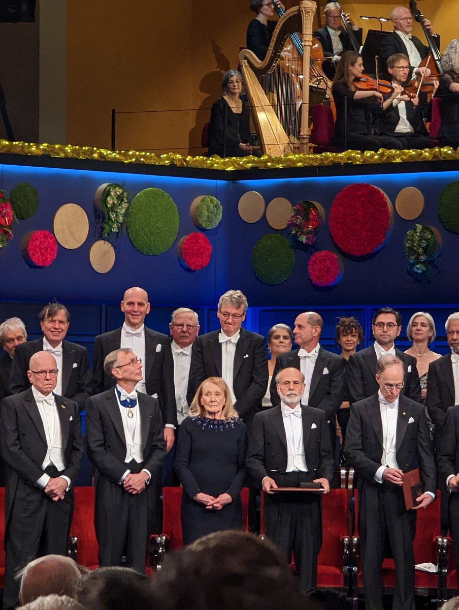 It is incredible to be at the Nobel Prize ceremony! Especially this year, they are honoring 3 years of Nobel Prizes, including Prof. Andrea Ghez <a href="/UCLA/">UCLA</a>