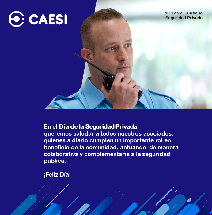 CAESI9's tweet photo. ¡FELIZ DÍA DE LA SEGURIDAD PRIVADA!
#Caesi #SeguridadPrivada https://t.co/iPs8CBwIPJ