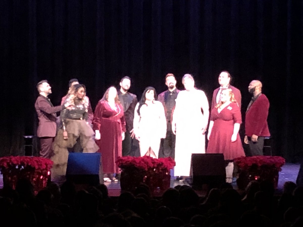 Allison_Brown94's tweet photo. Voctave A Cappella was amazing last night at the Folly Theater.  Thank you to Jamey Ray for working w/ HS group, KC A Cappella, before the show!  Fabulous caroling KCAC! ⁦@thefollytheater⁩ ⁦@KCACsoundproof⁩ ⁦@kolbbolb⁩ ⁦@voctavesings⁩ https://t.co/rphI4vublh