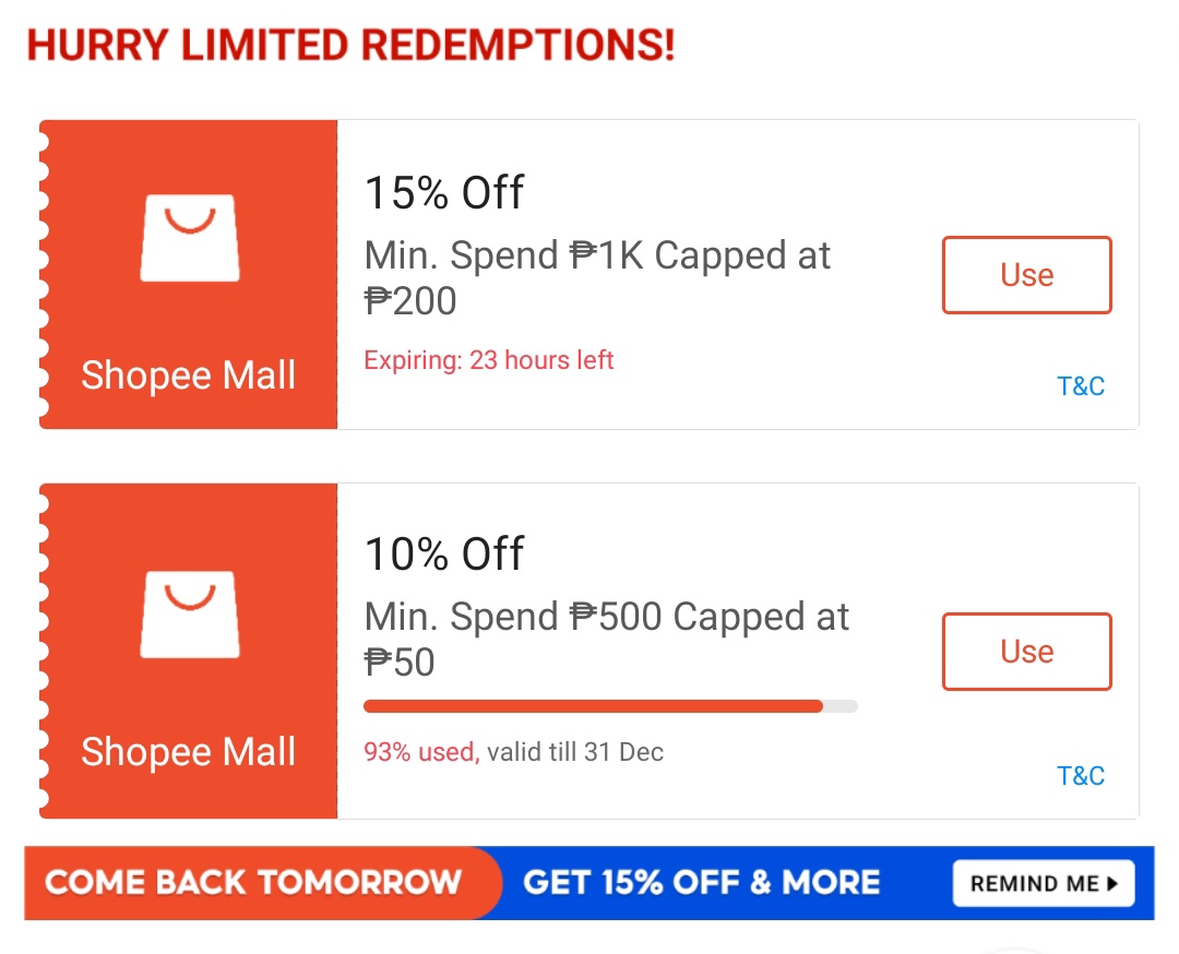 ShoppingDayPH's tweet photo. SHOPEE EARLY 12.12 VOUCHERS!
Icheckout na ang pamasko!
Claim this 10% - 15% Off Vouchers &amp; more early shipping discounts! 

Claim: https://t.co/HEByqJVDXT

Hurry! Limited claims lang ito shopee fam!!

#ShopeePH #Shopee1212 #ShopeeBudol #ShopeeFinds https://t.co/AjWroaBes2