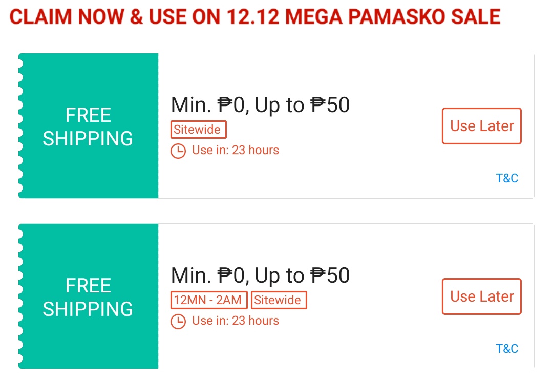 ShoppingDayPH's tweet photo. SHOPEE EARLY 12.12 VOUCHERS!
Icheckout na ang pamasko!
Claim this 10% - 15% Off Vouchers &amp; more early shipping discounts! 

Claim: https://t.co/HEByqJVDXT

Hurry! Limited claims lang ito shopee fam!!

#ShopeePH #Shopee1212 #ShopeeBudol #ShopeeFinds https://t.co/AjWroaBes2