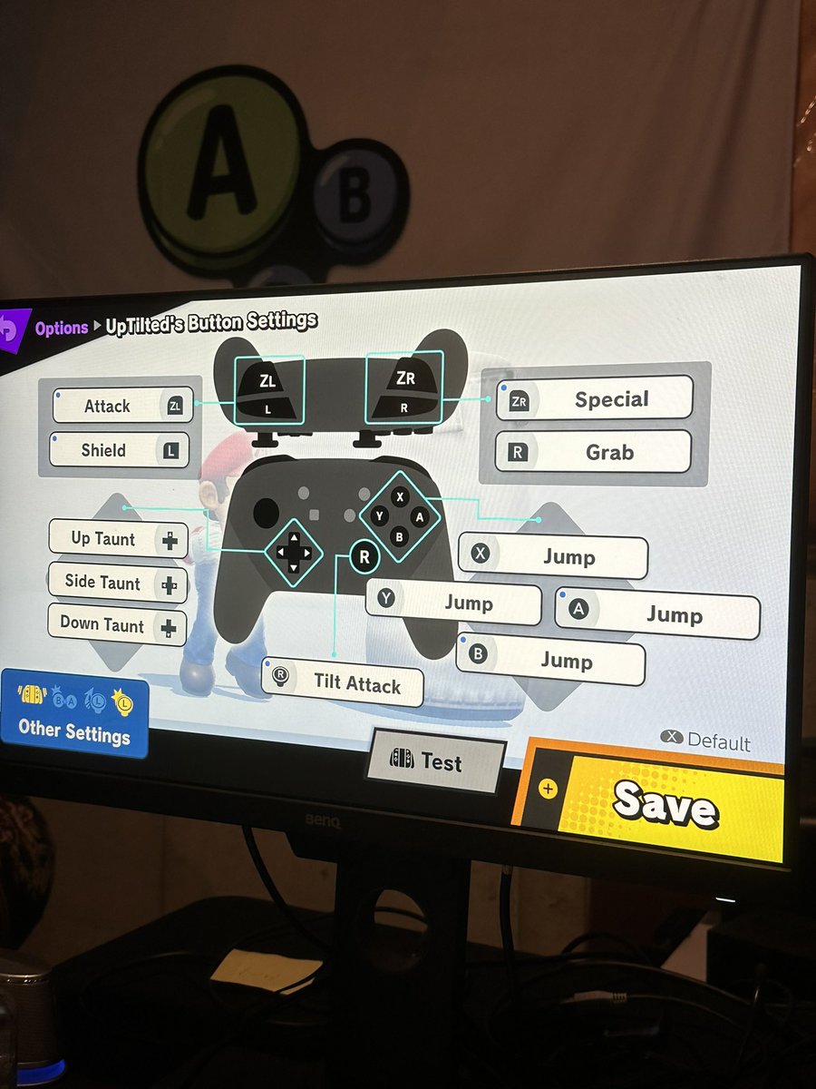 This is my doubles partners control scheme

I’m quitting