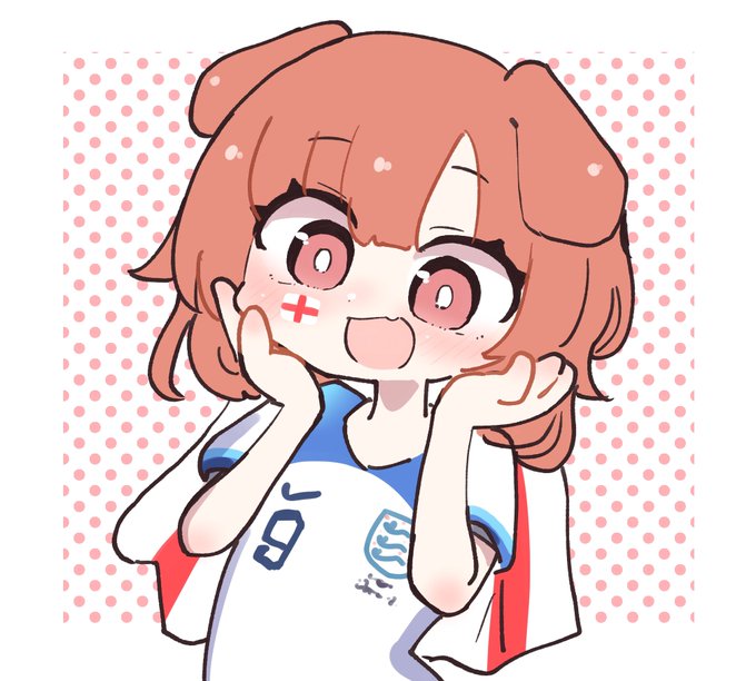 「赤目 サッカーユニフォーム」のTwitter画像/イラスト(新着)