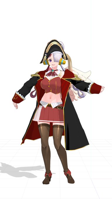 海賊になった世界戦のウタ 