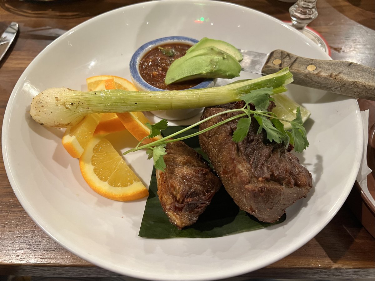 bertgrimm's tweet image. Carnitas need to be served like this at The Original Ninfa’s in Houston, rather than pulled apart and left to get cold on a plate as is the custom here in So Cal.