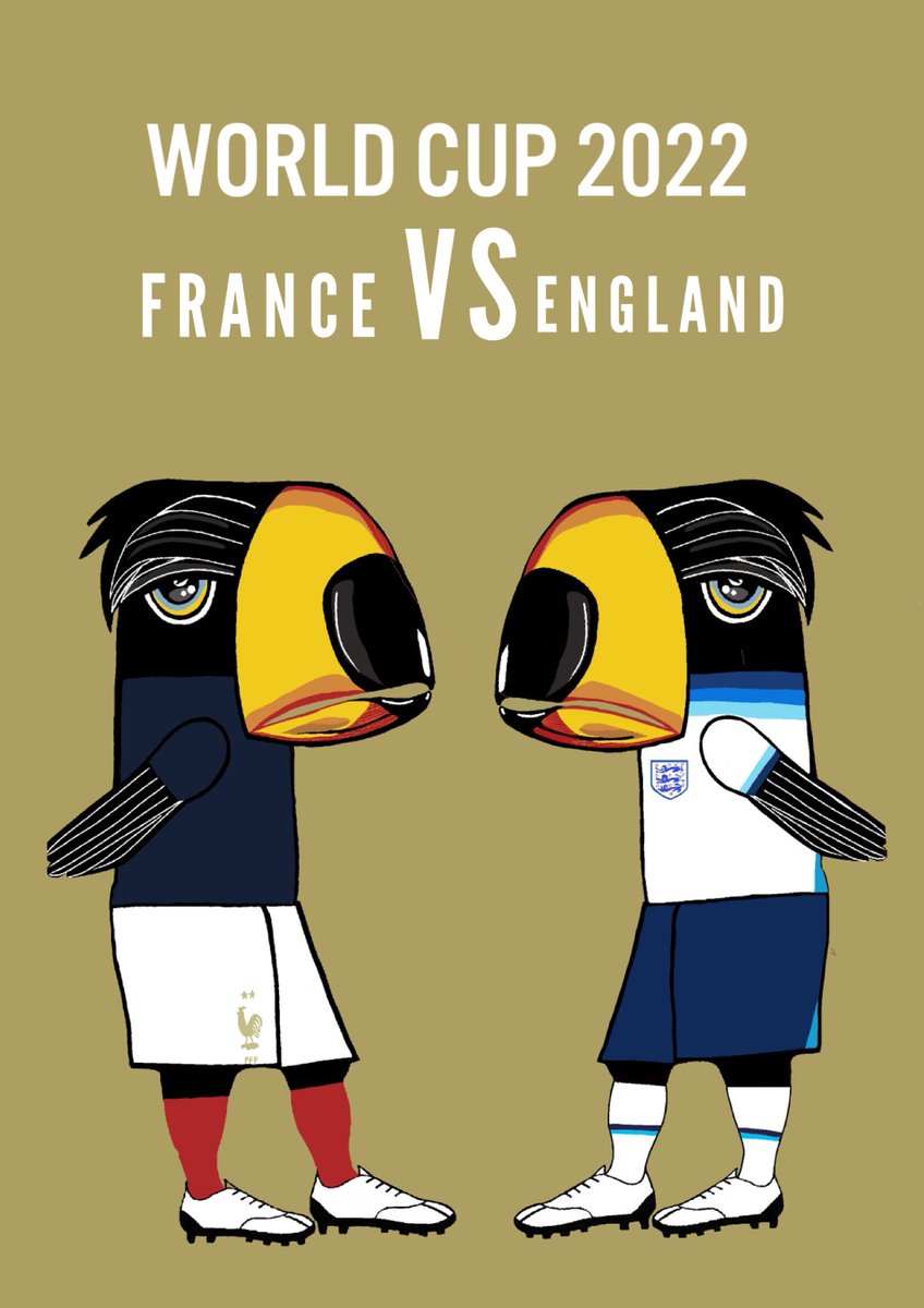 World Cup 2022 - France vs England! #nft #NFTCollection #NFTCommunity #openseaartists #OpenSeaCollection #OpenSeaNFT #WorldCup2022 #WorldcupQatar2022 #FranceAngleterre