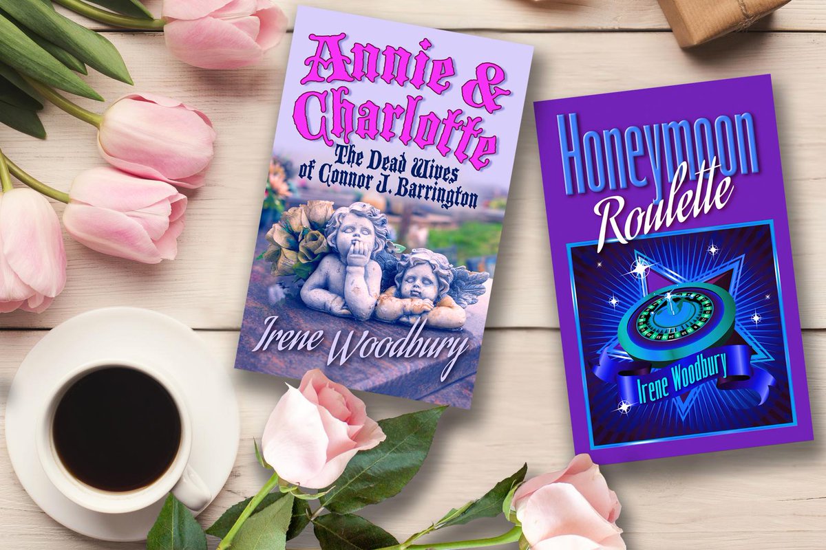 IreneWoodbury's tweet photo. “You complete me,” Honeymoon Roulette said to Annie &amp; Charlotte. Don’t miss this amusing drama queen duo !
#darkhumor #romance
Honeymoon Roulette, Free Amazon
https://t.co/sv8MN6rJsP
Annie &amp; Charlotte, Free Amazon https://t.co/5KqXeWo8I8