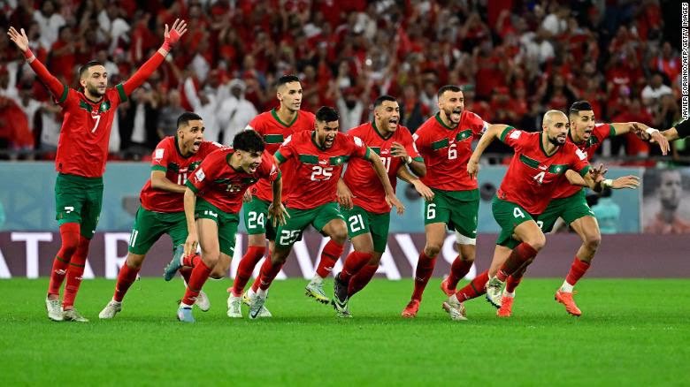 HISTOOOORRRYYYYY!!! 🎉🎉 Morocco 🇲🇦 are in the SEMIFINALS. First African and Arab team to qualify to the last four of the World Cup. What an incredible story of hope, resilience and hard work. Dima maghrib.