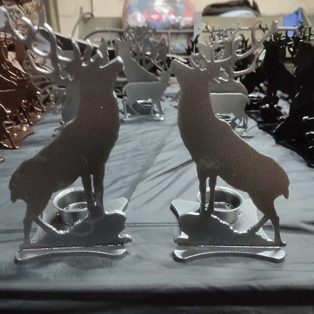 gmweldingalloa's tweet photo. Here we have different candle holder designs we have made, Can make any design contact us for more info #cnc #metalwork #candles #gift #giftideas #stag #candleholder #creative #handmade #artistic #edinburgh #stirling #falkirk #dunfermline #fife #clackmannanshire #alloa  #Scotland https://t.co/Aa9D7yIORv