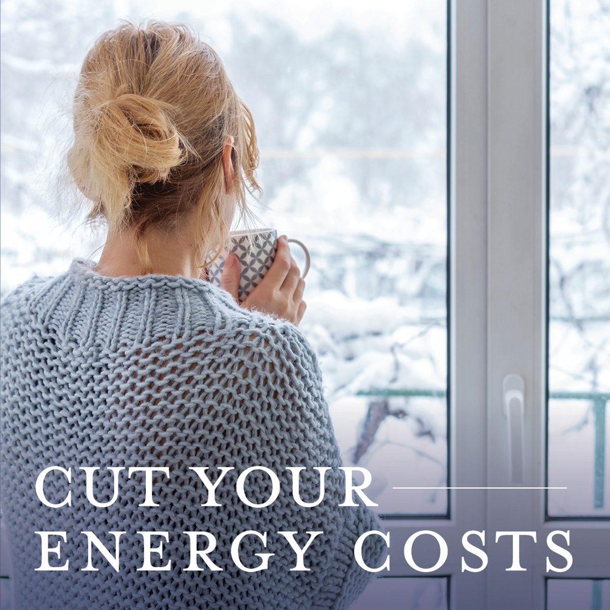 Whether you cover drafty windows, switch to LED bulbs, or add some color, texture and warmth to your floors with some comfy rugs, there are so many ways to save energy in your home. Stay cozy!