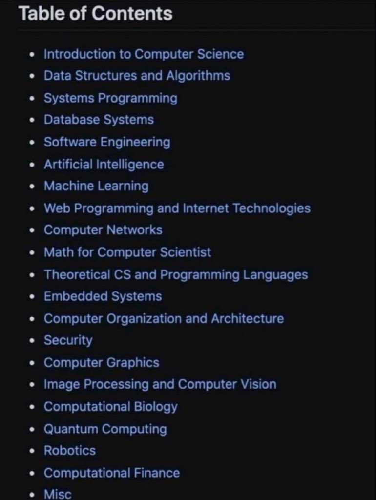 KirkDBorne's tweet image. 800 free #ComputerScience classes you can take online right now, with video lectures: bit.ly/3472Iia
————
#BigData #DataScience #AI #ArtificialIntelligence #MachineLearning #DeepLearning #ComputerVision #Robotics #QuantumComputing #WebDevelopment #Databases #Algorithms