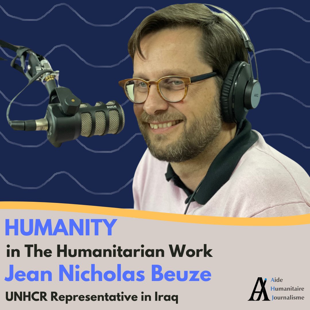 “I don’t want to be immune to what I see, I want to be affected by what I see"On #HumanRightsDay,listen to Humanity in the Humanitarian Work Podcast, an insightful podcast recorded by <a href="/AHJ_org/">Aide Humanitaire & Journalisme</a> &amp; <a href="/MakanatiMedia/">Makanati Media</a> with <a href="/jnbeuze/">Jean-Nicolas Beuze</a> 👇representative of <a href="/UNHCRIraq/">UNHCR Iraq</a>
soundcloud.com/user-276544936…
