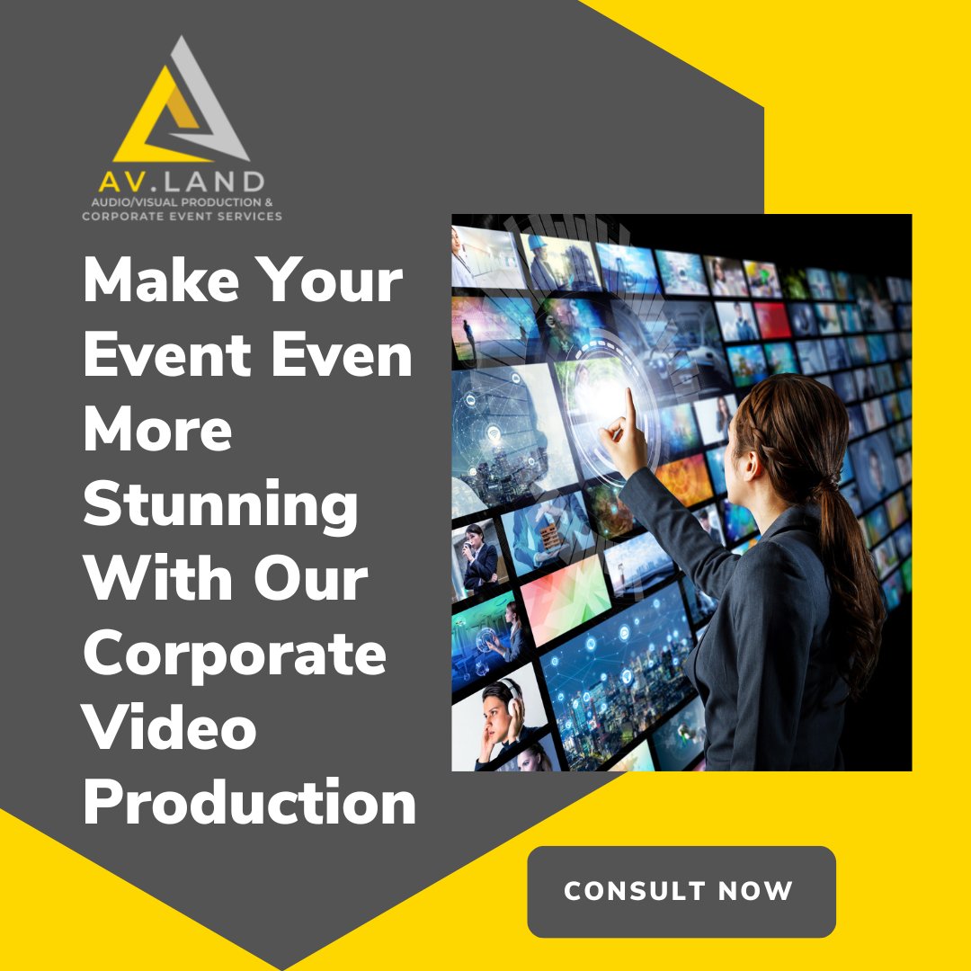 _AVLand's tweet image. AV Land Video Production have you covered for all your needs.
Visit Here: av.land
#avland #corporateevents #events #corporate #eventproduction #audiovisual #audioproduction #videoproduction #eventmanagement #eventplanner #audiovisualrental #avrental