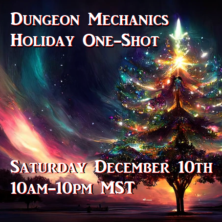dungeonmechs's tweet photo. Holiday One-Shot! I Know What You Did Last Winter: Our story will begin in the Osprey Tavern, where our group will befall unfortunate news about the holiday season to come - and how with inaction, there cheer and joy of the worlds could be lost forever.
https://t.co/Jb0OsB5QeS https://t.co/OlzAdQr6L9