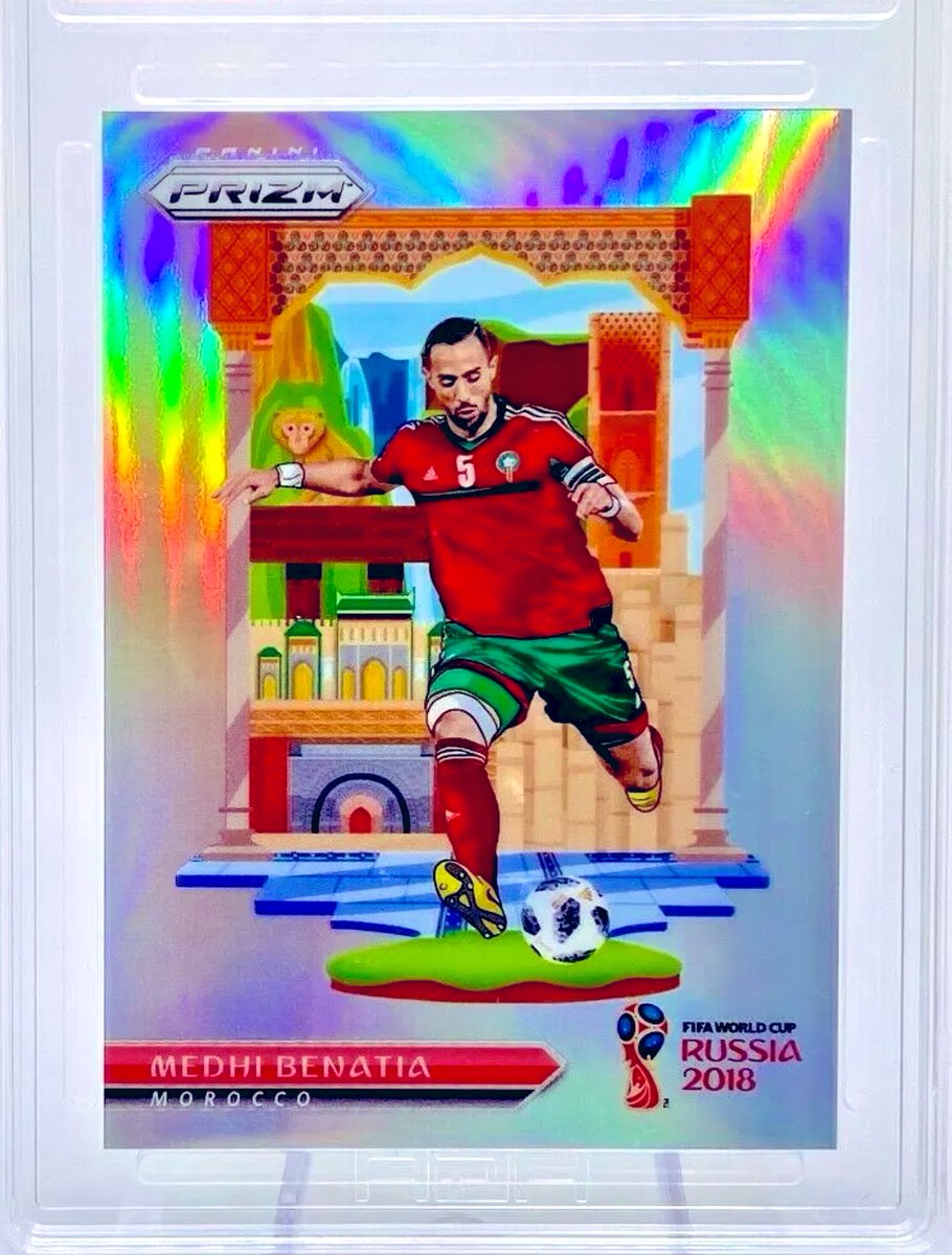 soccer_cards's tweet photo. Somebody call Wikipedia because Morocco are making history 🤯
First African nation to do the impossible & make the SEMI-FINALS! 🇲🇦
#PortugalOut https://t.co/vfqhgmJuO3
