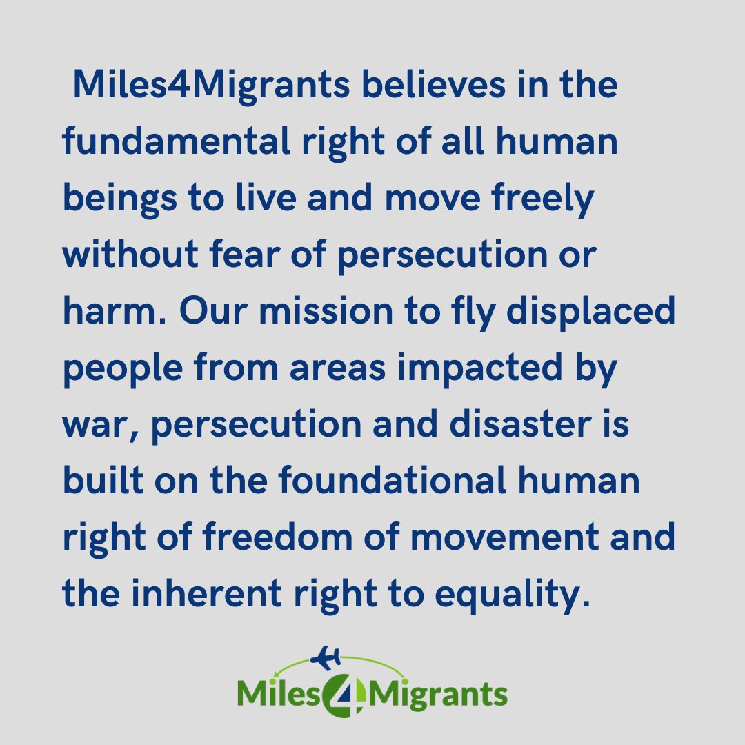 Join us in observing International Human Rights Day and the fundamental right of all human beings to freedom of movement and self-determination.   #KeepMovin #MovementMaker #StandUp4HumanRights