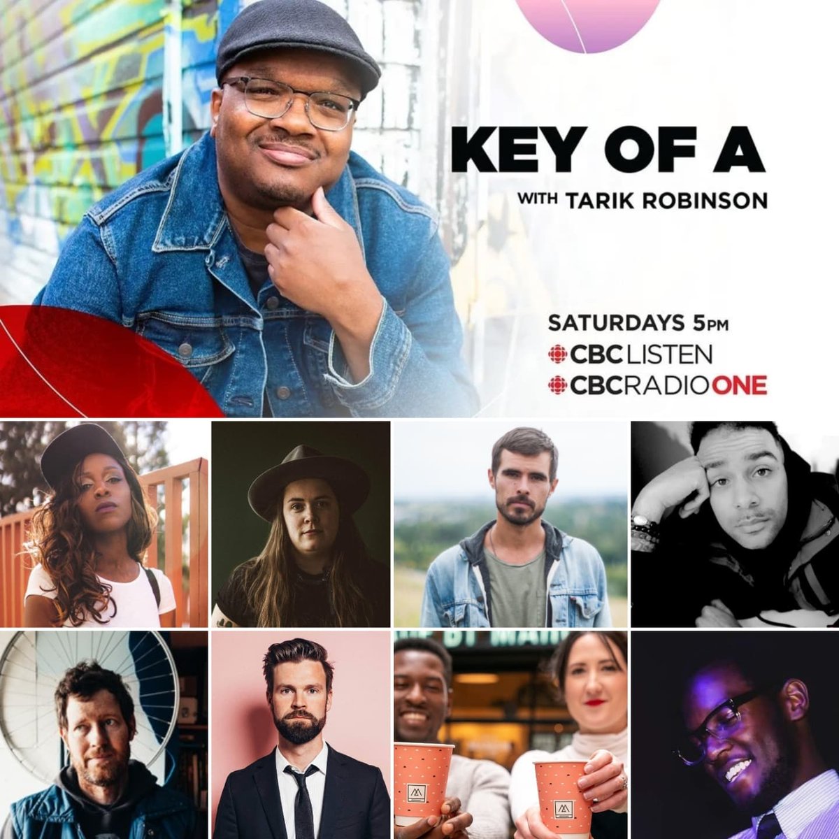 CBCKeyofA's tweet photo. This week on Key of A, @BiboyeO chats about his collaboration with @EllenDoty on her 2022 Holiday Giveback song, "Red & Green". You'll also hear a variety of great music from Alberta. Tune in today at 5pm MT on CBC Radio One across the province or anytime worldwide on CBC Listen. https://t.co/0o71le5VMe
