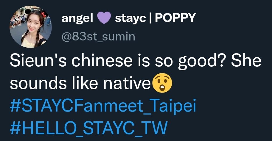 swiths everytime sieun speaks any language other than korean TT she must be working hard to be fluent 😔🤘💙 she's so good at everything sjbejcje