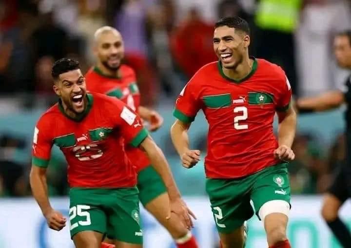 Morroco 🇲🇦 Atlas Lions roars into the Semi finals of World Cup 2022. Making Africa  proud 👏🏾👏🏾